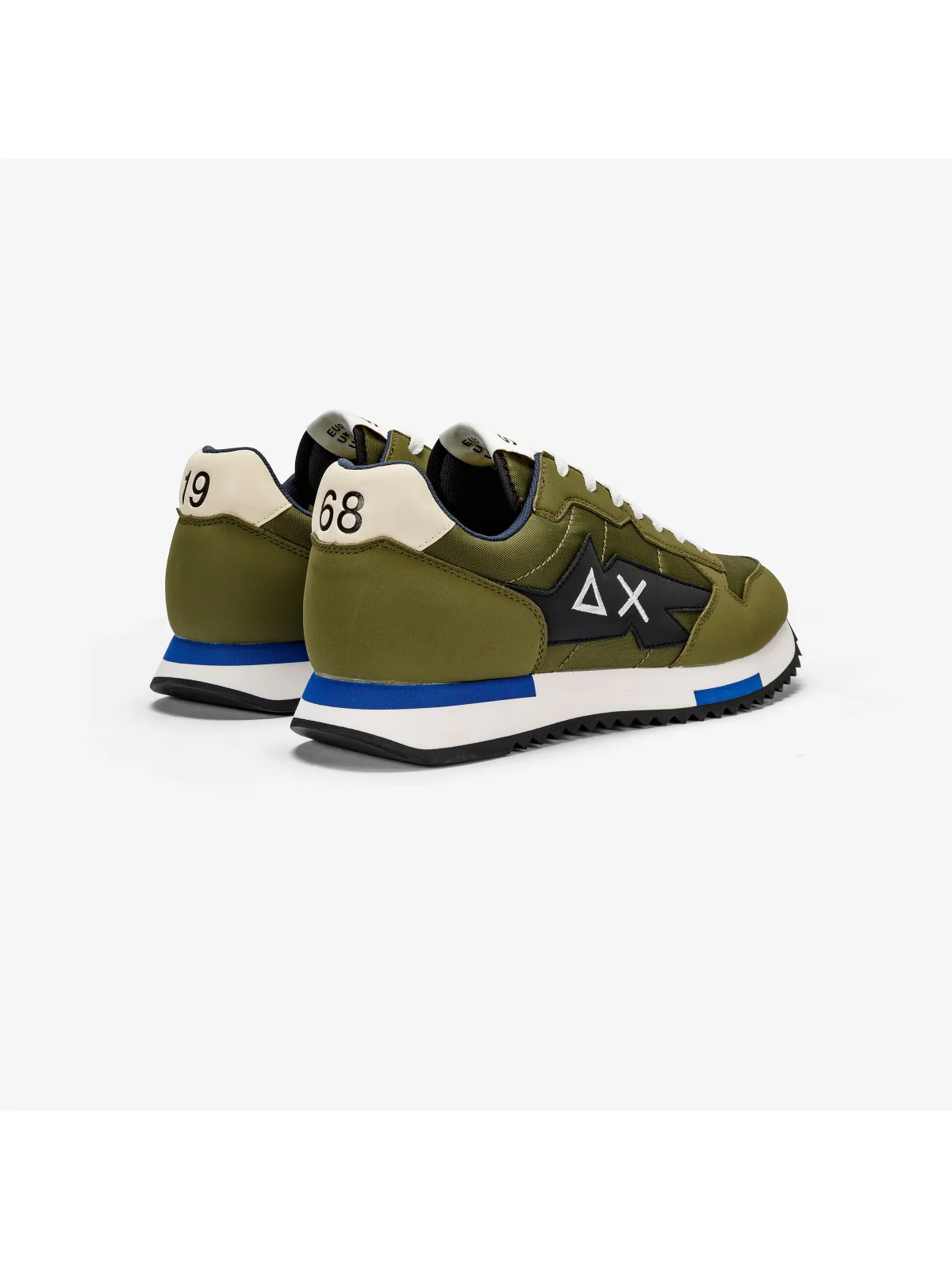 SUN68 Sneaker Uomo Niki solid Z34120 19 Verde - Image 2