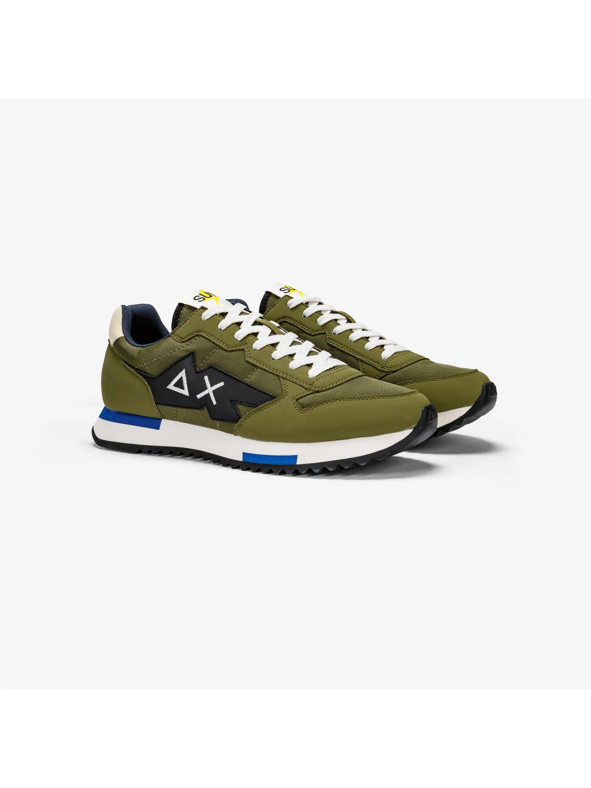 SUN68 Sneaker Uomo Niki solid Z34120 19 Verde - Image 3