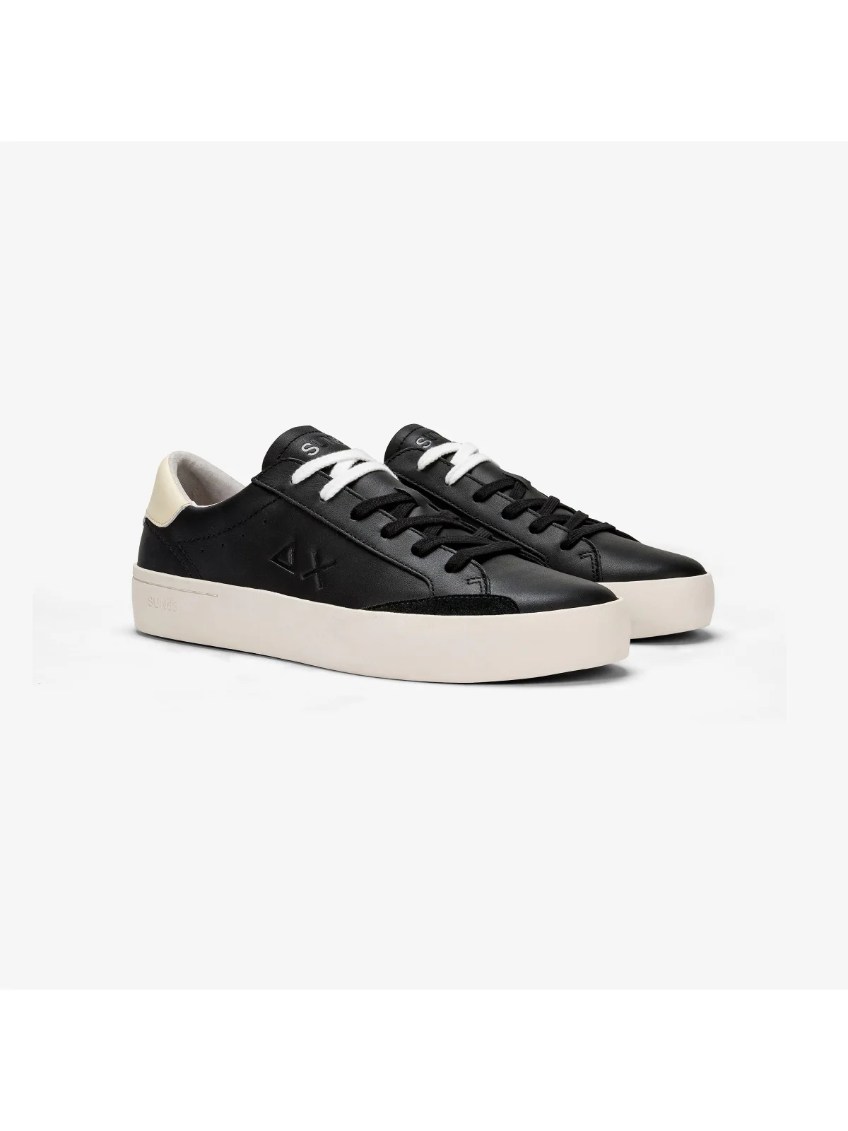 SUN68 Sneaker Uomo Street Leather Z34140 11 Nero - Image 2