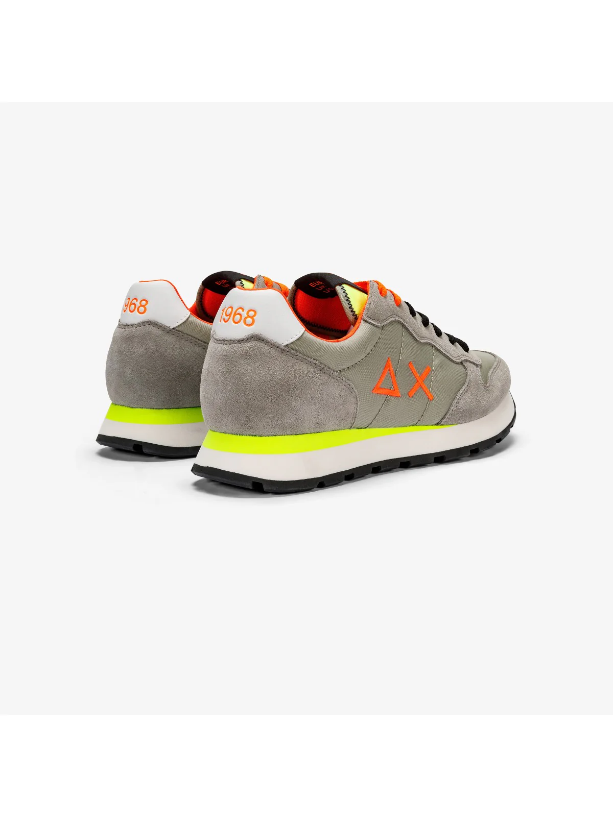 SUN68 Sneaker Uomo Tom fluo Z34102 06 Grigio - Image 3