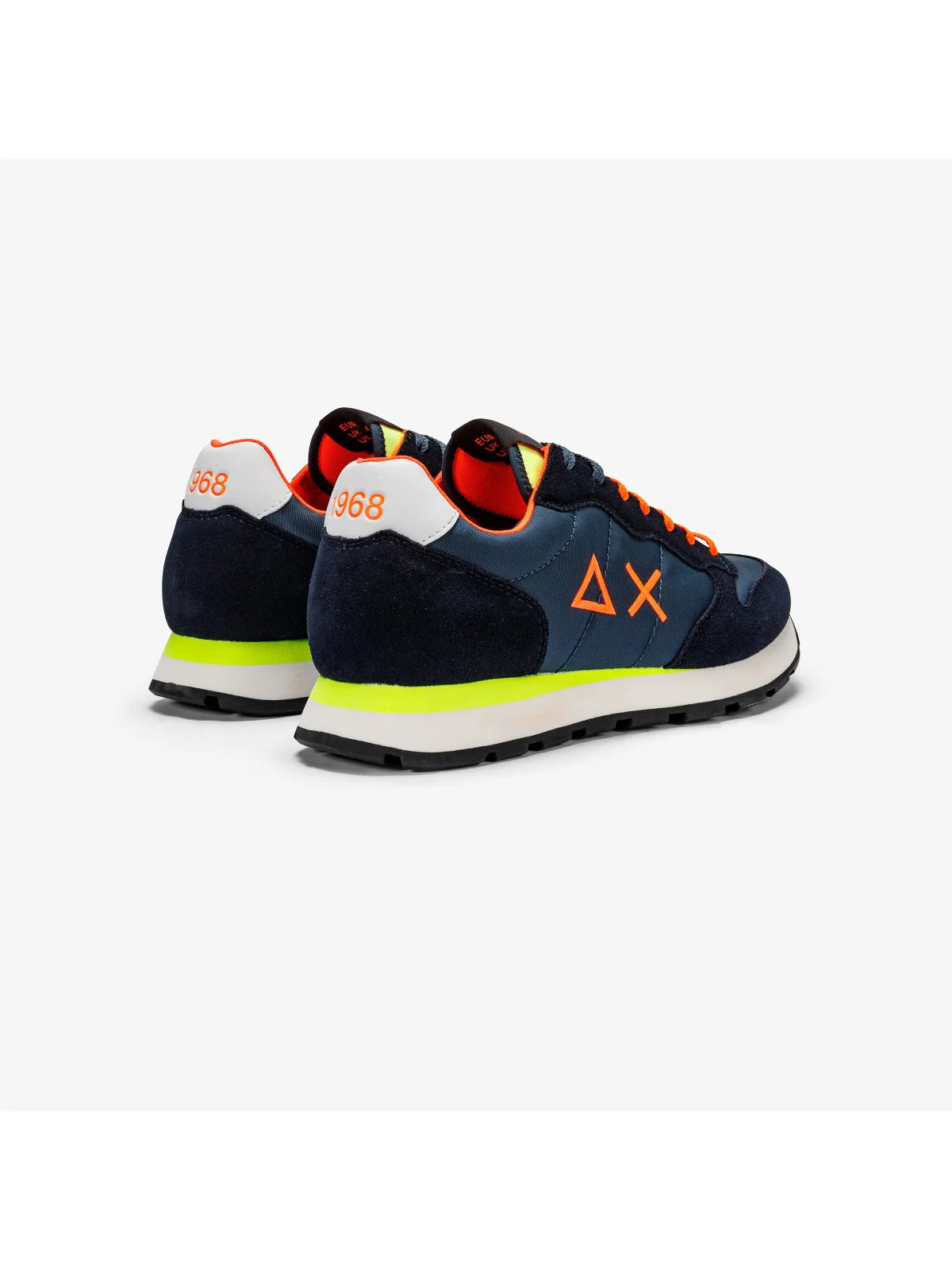 SUN68 Sneaker Uomo Tom fluo Z34102 07 Blu - Image 3