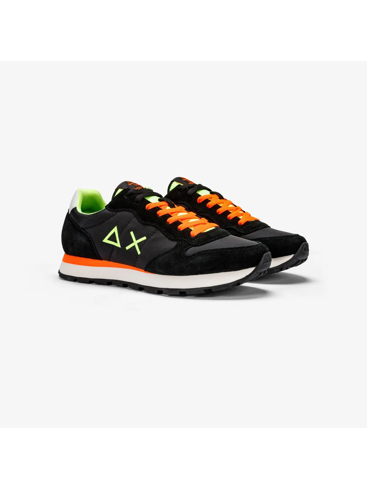 SUN68 Sneaker Uomo Tom fluo Z34102 11 Nero - Image 2