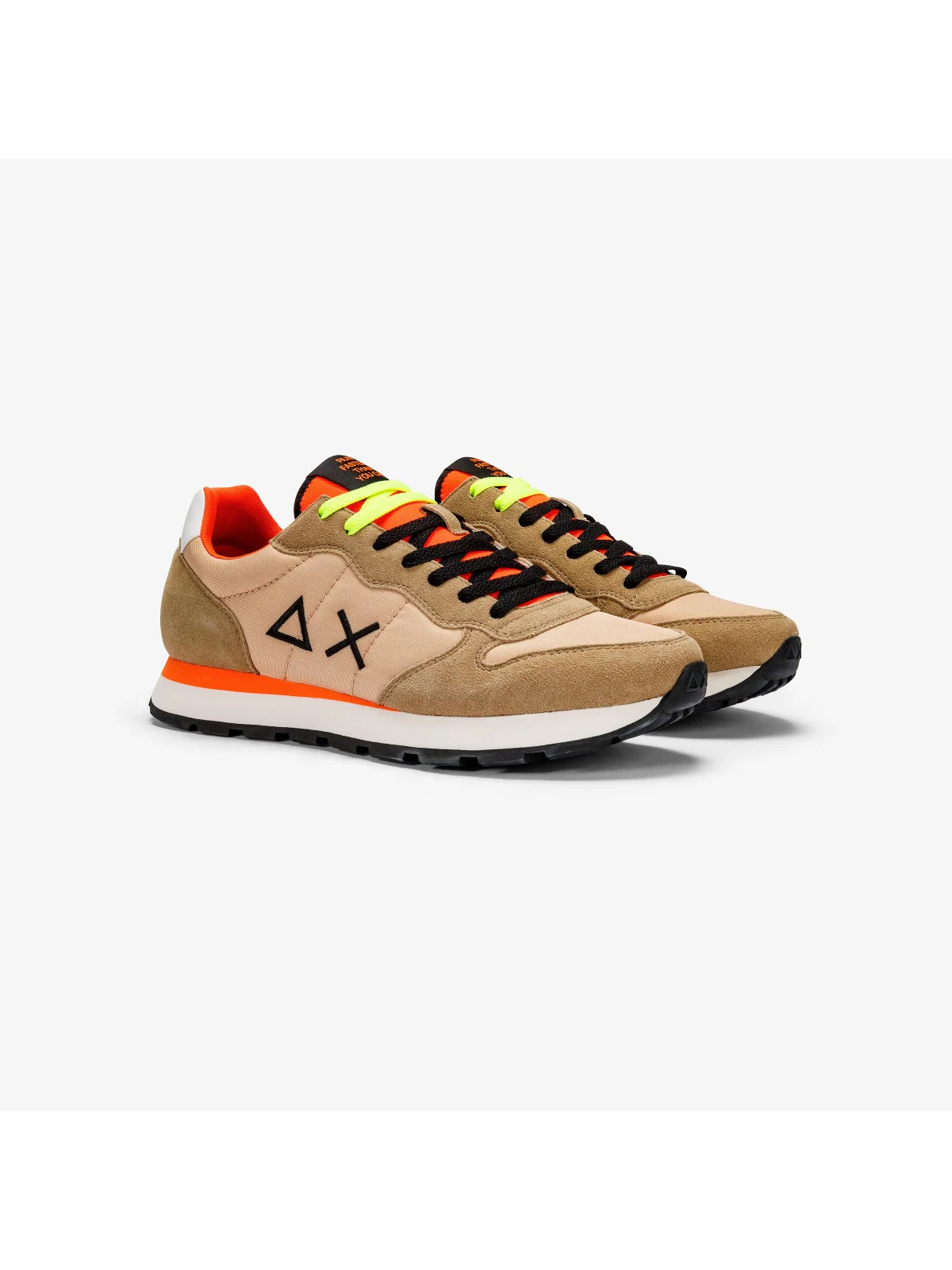 SUN68 Sneaker Uomo Tom fluo Z34102 16 Beige - Image 2