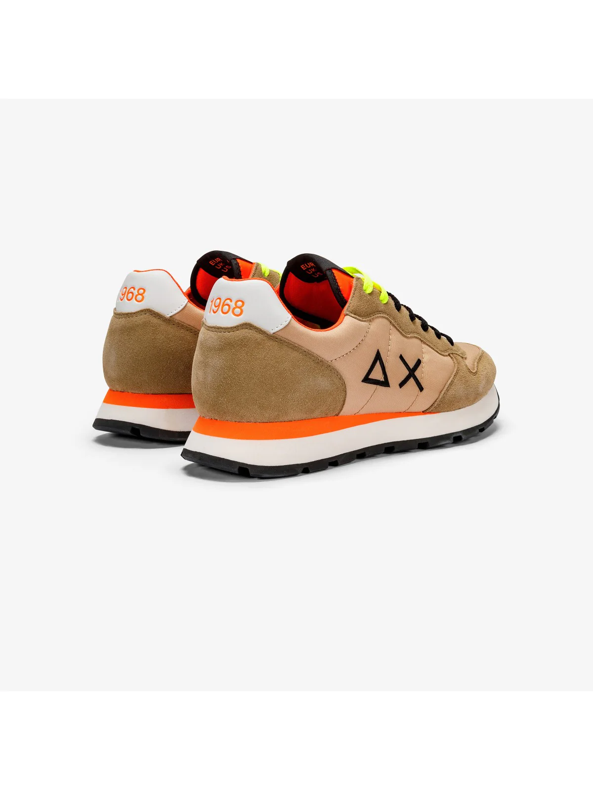 SUN68 Sneaker Uomo Tom fluo Z34102 16 Beige - Image 3