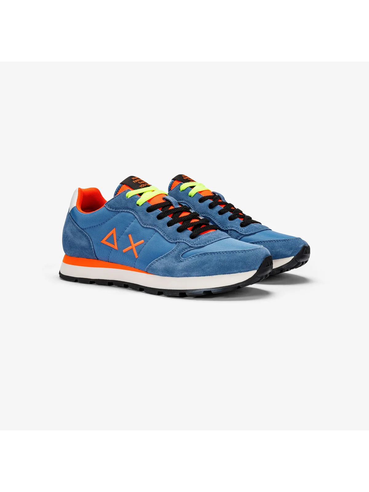 SUN68 Sneaker Uomo Tom fluo Z34102 56 Blu - Image 2