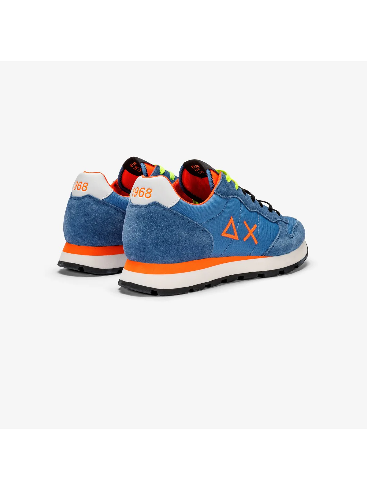 SUN68 Sneaker Uomo Tom fluo Z34102 56 Blu - Image 3