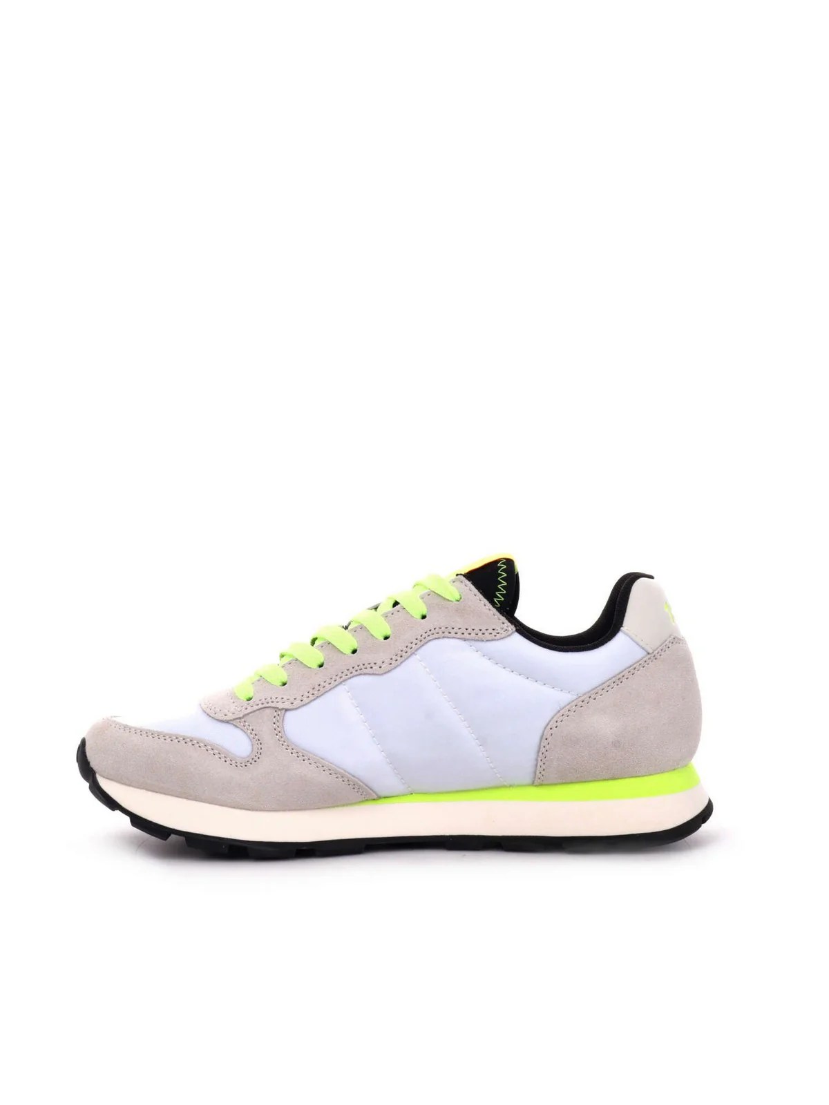 SUN68 Sneaker Uomo Tom fluo Z35102 01 Bianco - Image 3