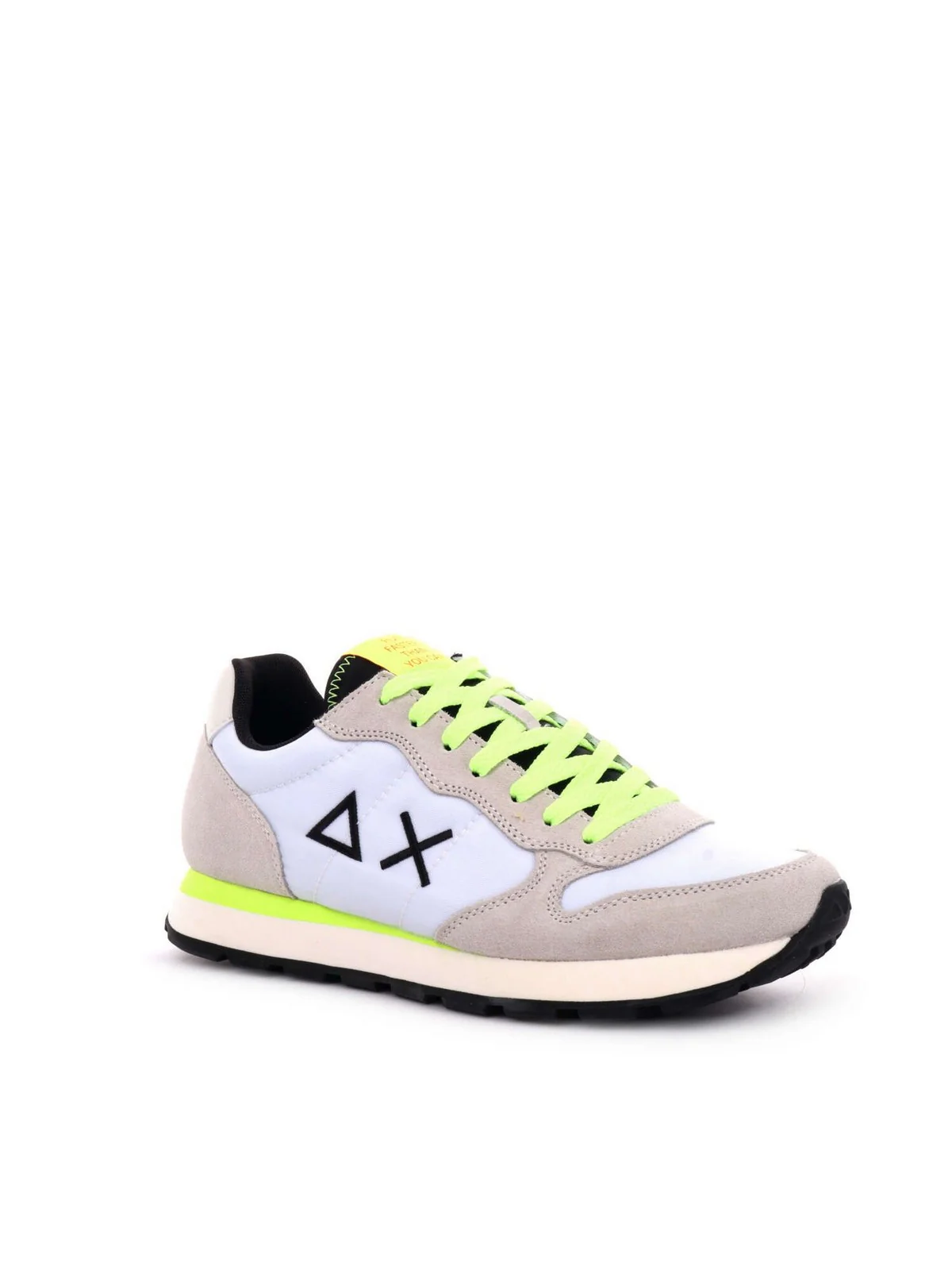 SUN68 Sneaker Uomo Tom fluo Z35102 01 Bianco - Image 5