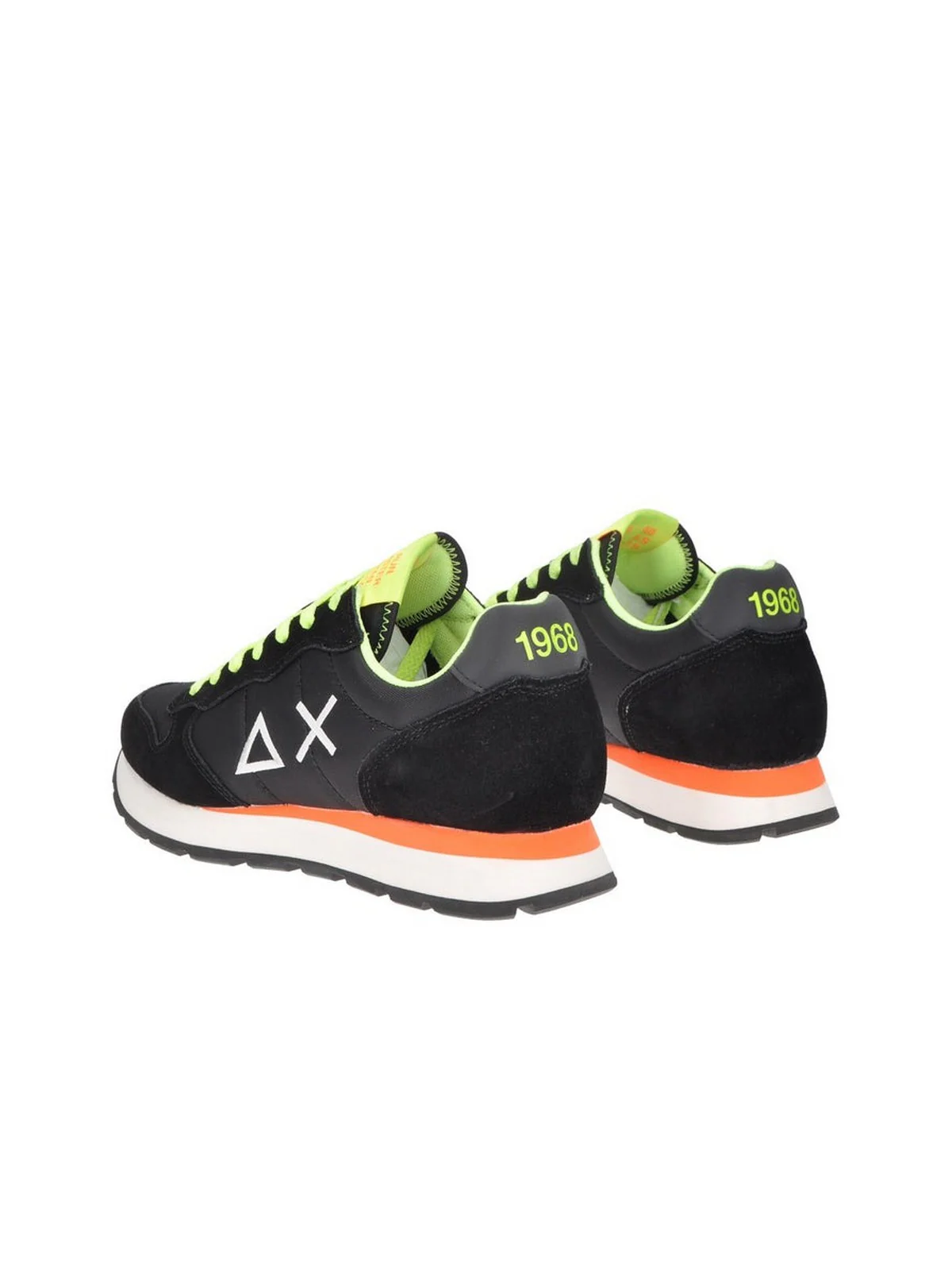 SUN68 Sneaker Uomo Tom fluo Z35102 11 Nero - Image 2