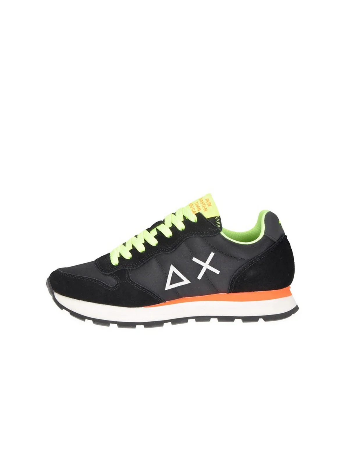 SUN68 Sneaker Uomo Tom fluo Z35102 11 Nero - Image 6