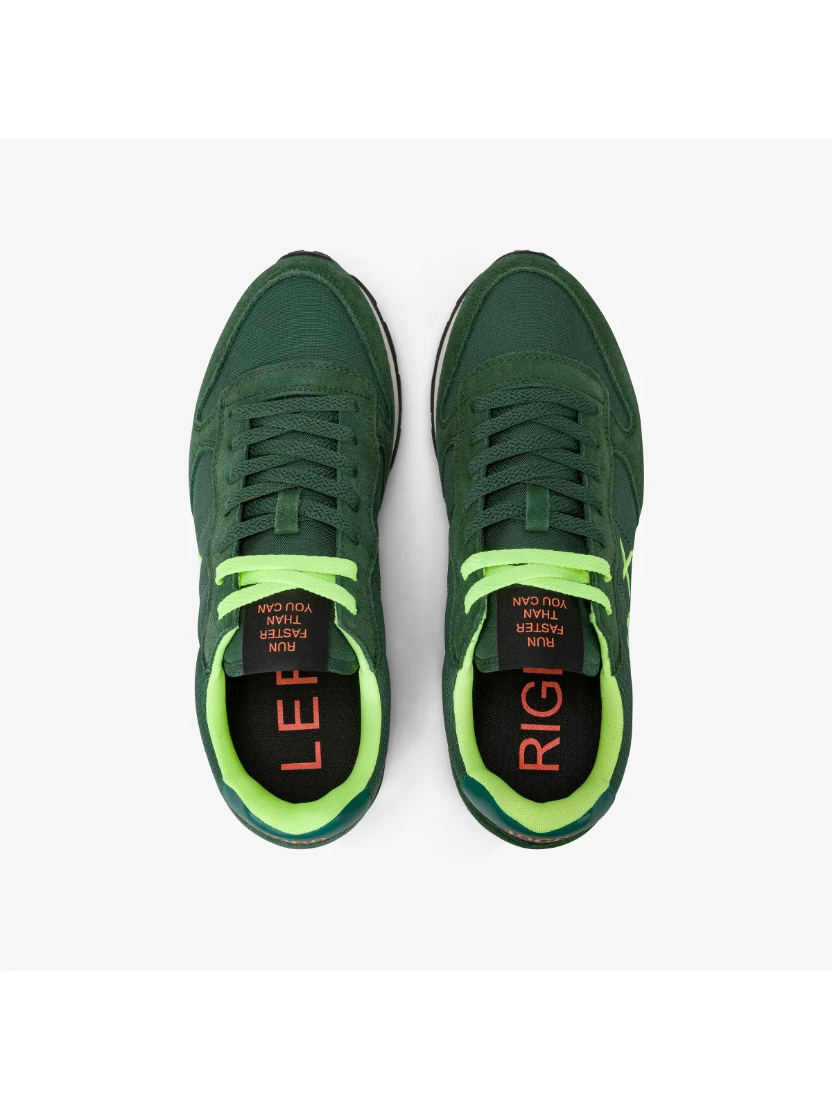 SUN68 Sneaker Uomo Tom fluo Z44102 37 Verde - Image 2