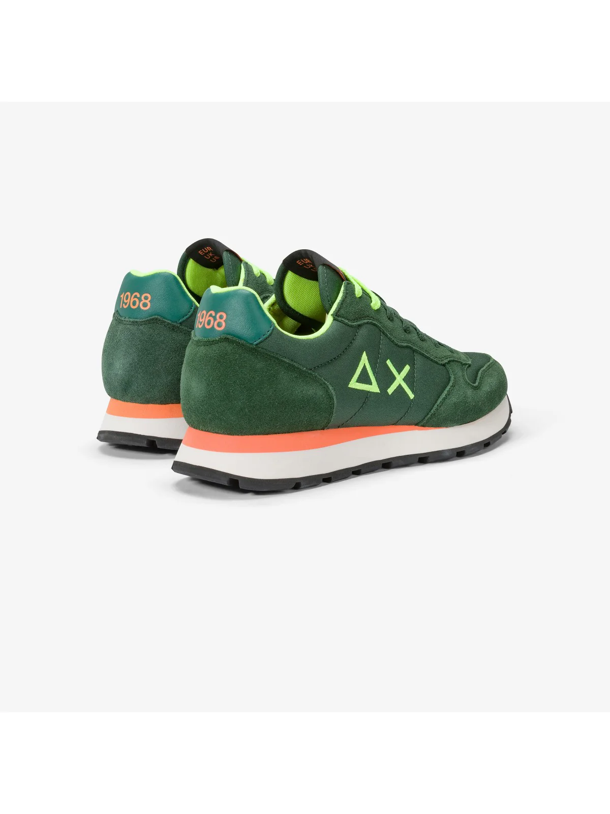 SUN68 Sneaker Uomo Tom fluo Z44102 37 Verde - Image 3