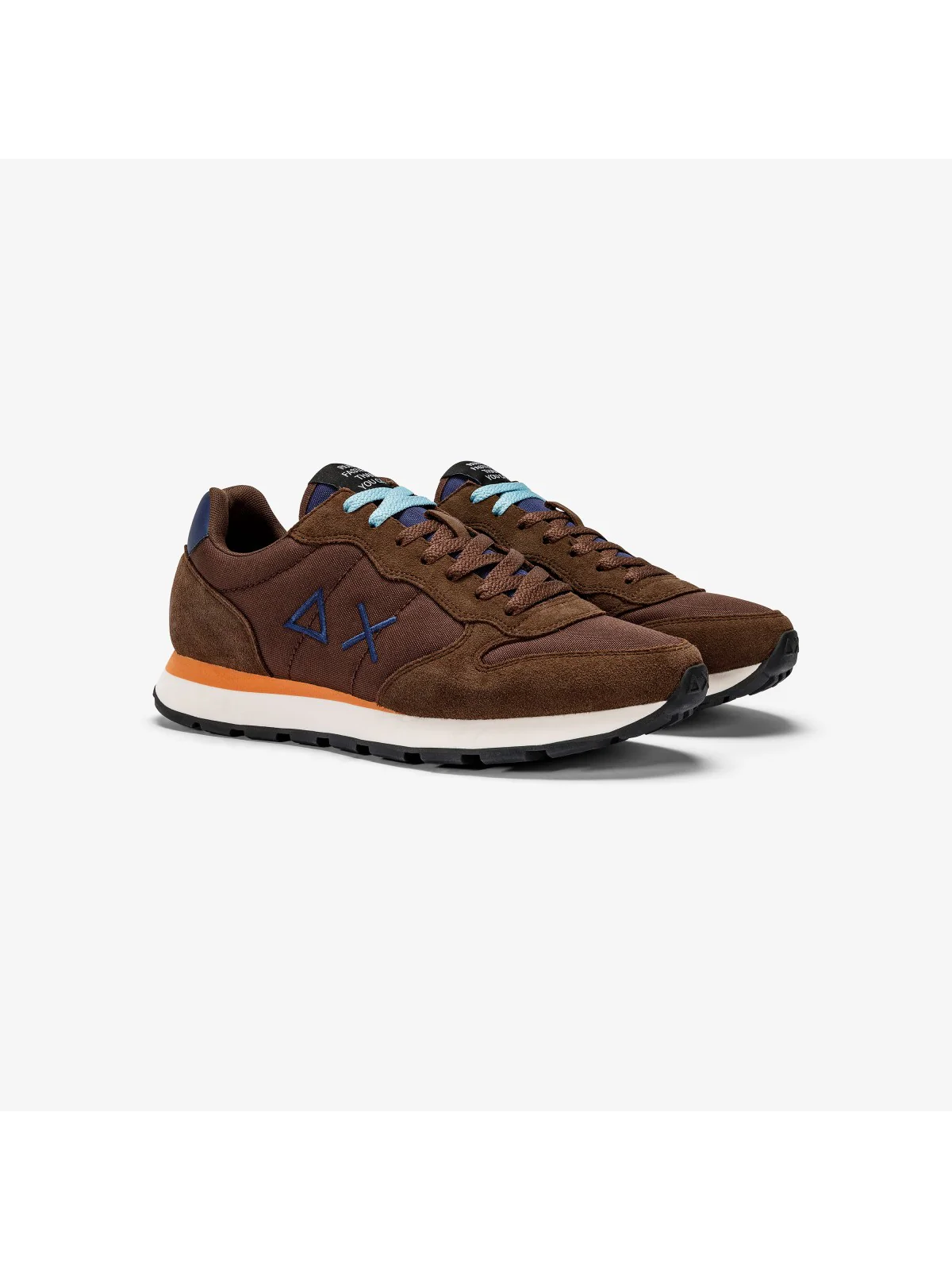 SUN68 Sneaker Uomo Tom solid nylon Z43101 08 Marrone - Image 2