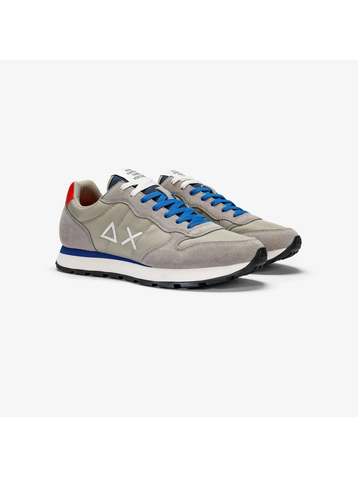 SUN68 Sneaker Uomo Tom Solid Z34101 06 Grigio - Image 2