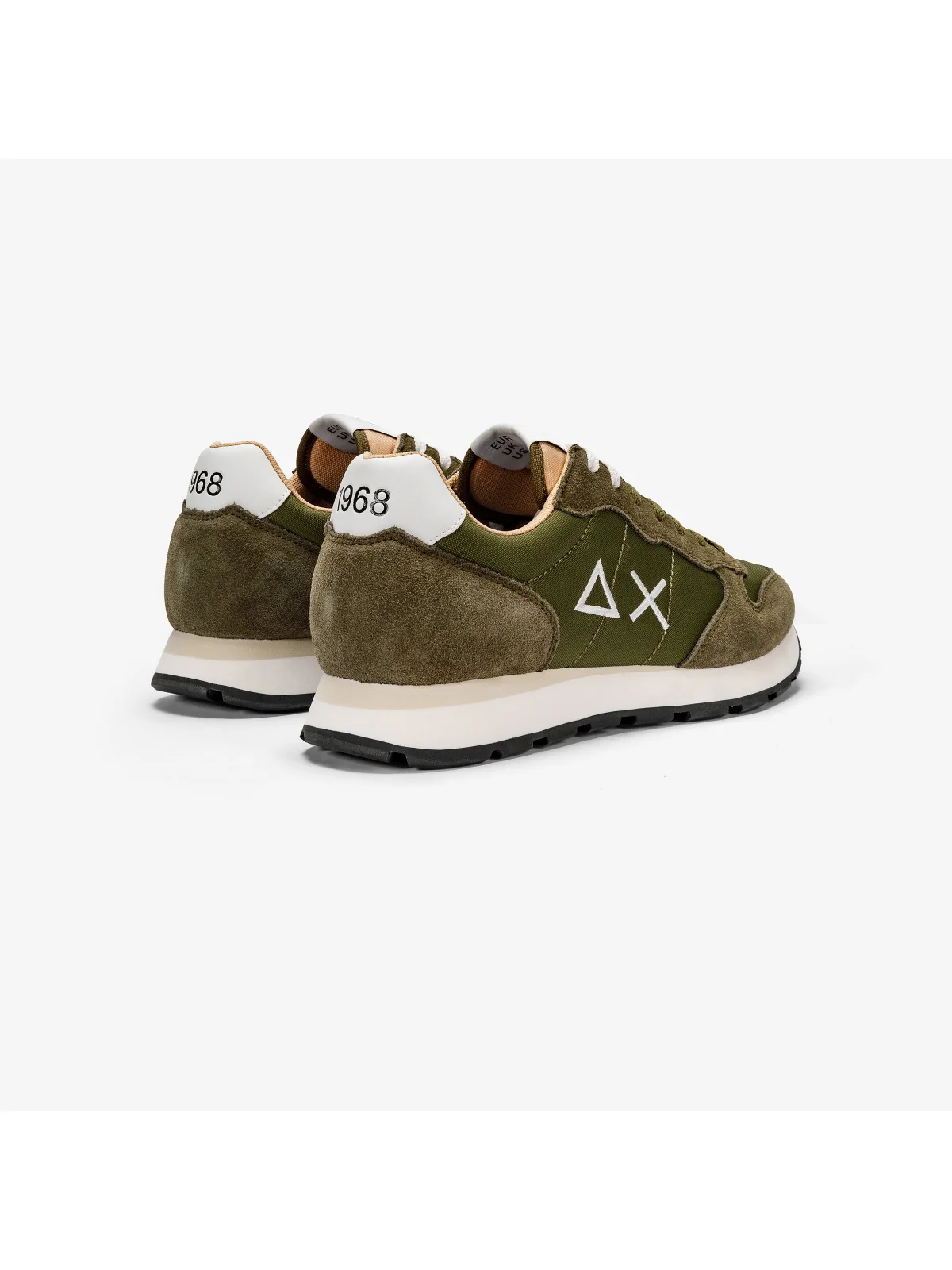 SUN68 Sneaker Uomo Tom Solid Z34101 19 Verde - Image 3