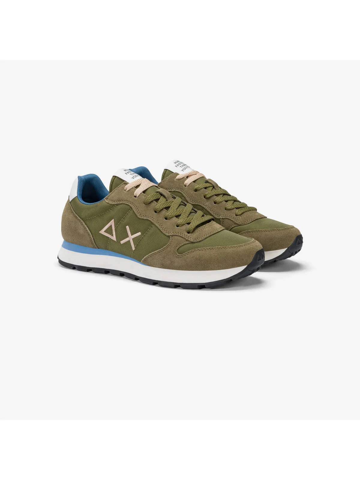SUN68 Sneaker Uomo Tom Solid Z35101 19 Verde - Image 2