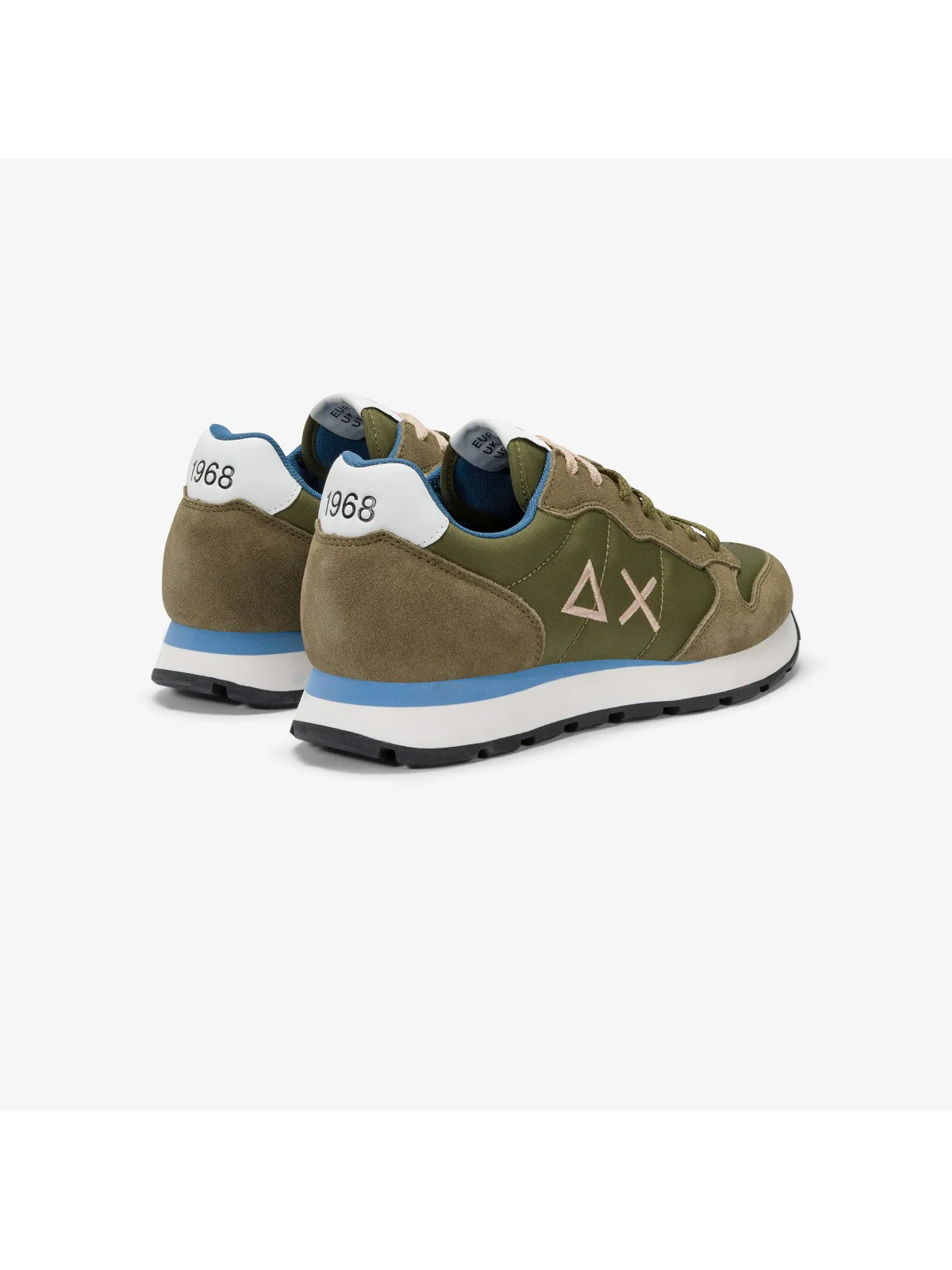 SUN68 Sneaker Uomo Tom Solid Z35101 19 Verde - Image 3