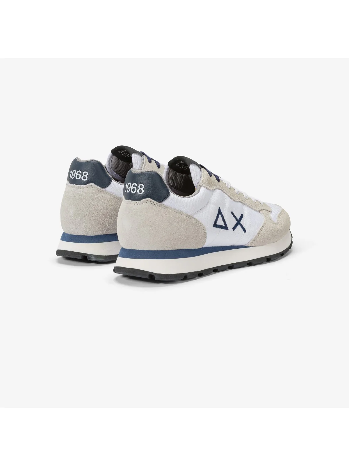 SUN68 Sneaker Uomo Tom Solid Z44101 01 Bianco - Image 3