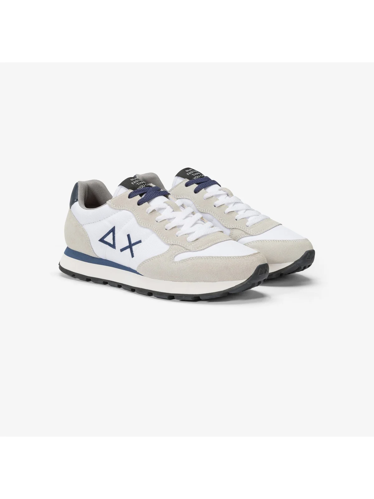 SUN68 Sneaker Uomo Tom Solid Z44101 01 Bianco - Image 4
