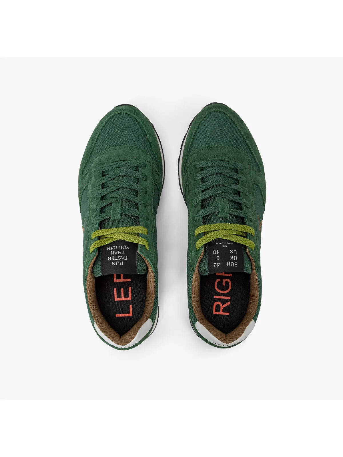 SUN68 Sneaker Uomo Tom Solid Z44101 37 Verde - Image 2