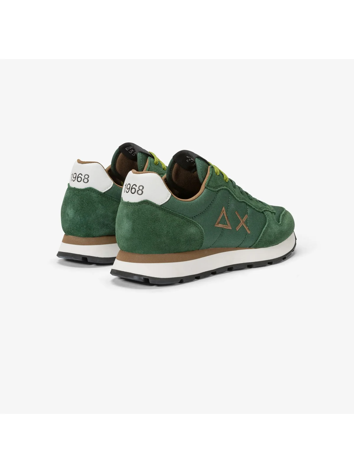 SUN68 Sneaker Uomo Tom Solid Z44101 37 Verde - Image 3