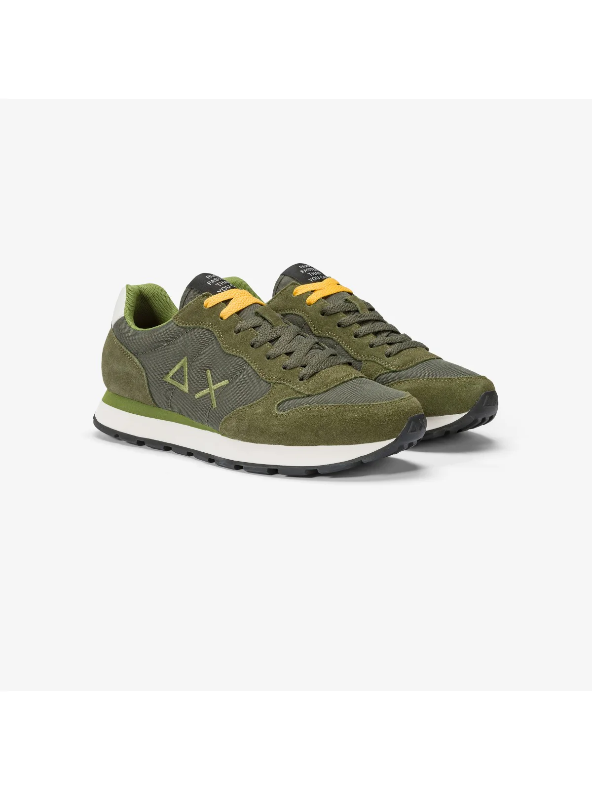 SUN68 Sneaker Uomo Tom Solid Z44101 74 Verde - Image 4