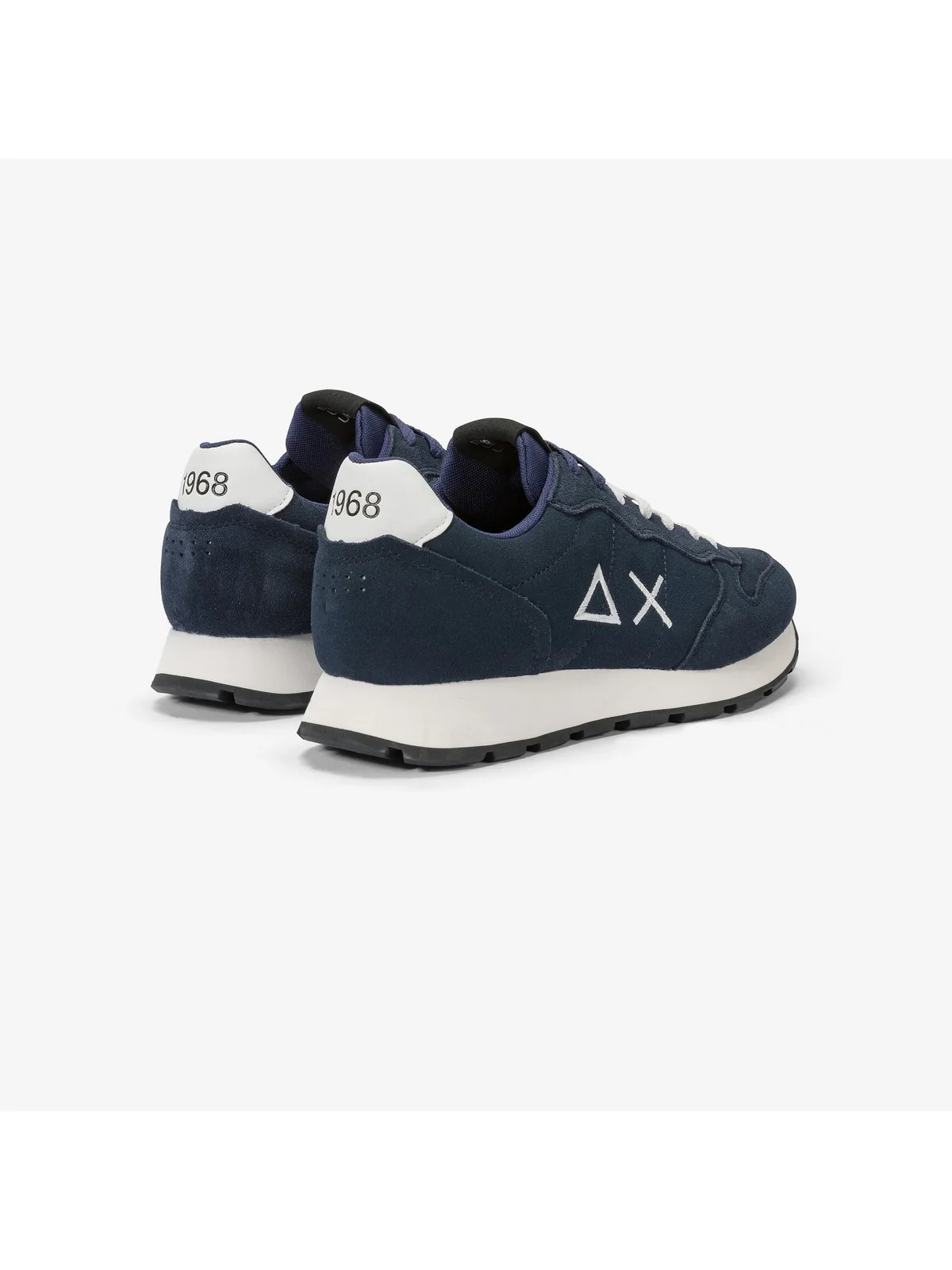 SUN68 Sneaker Uomo Tom suede Z44106 07 Blu - Image 3