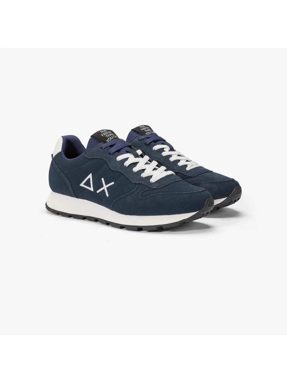 SUN68 Sneaker Uomo Tom suede Z44106 07 Blu - Image 4