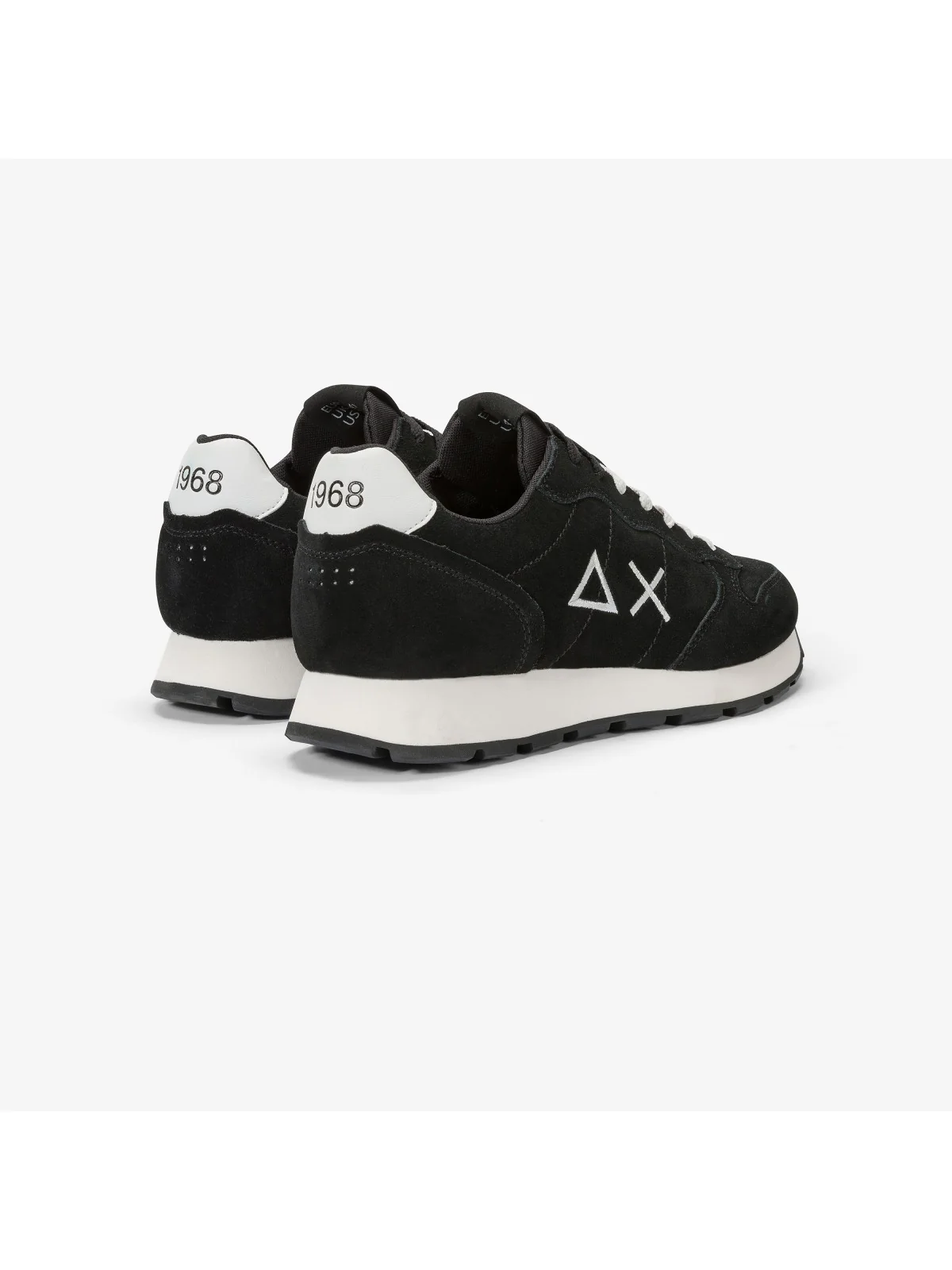 SUN68 Sneaker Uomo Tom suede Z44106 11 Nero - Image 3
