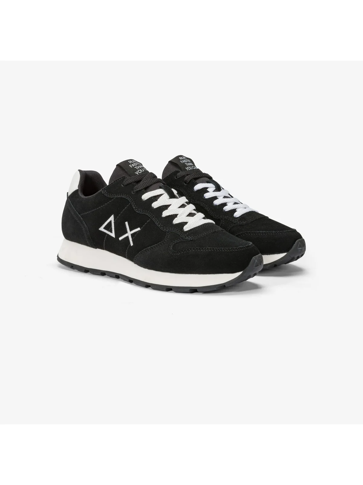 SUN68 Sneaker Uomo Tom suede Z44106 11 Nero - Image 4