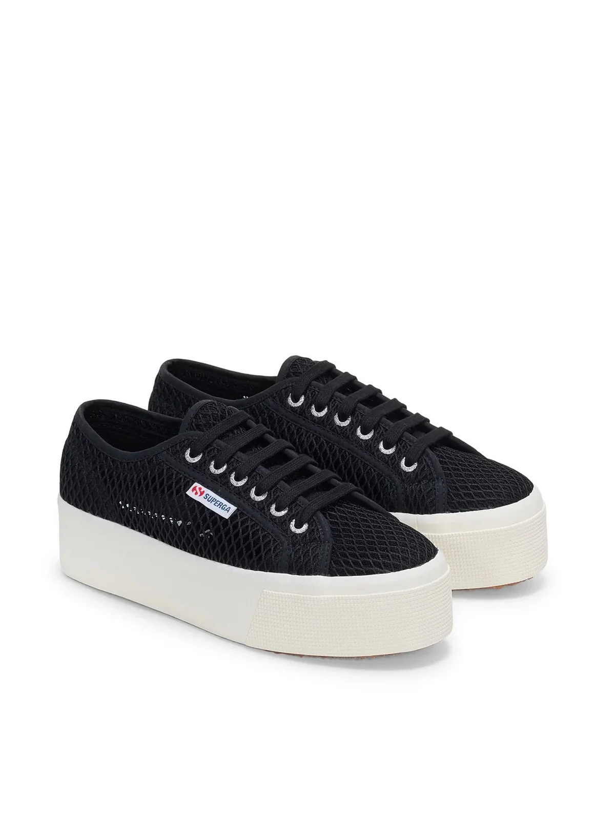 SUPERGA Sneaker Donna 2790 MESH S2142TW 005 Nero - Image 2