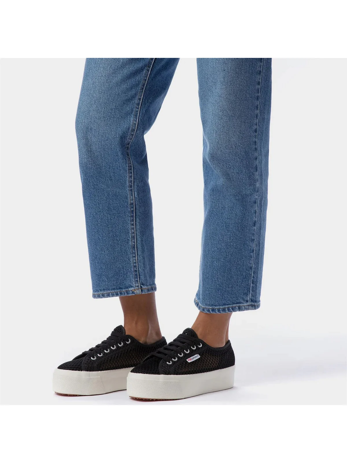 SUPERGA Sneaker Donna 2790 MESH S2142TW 005 Nero - Image 5