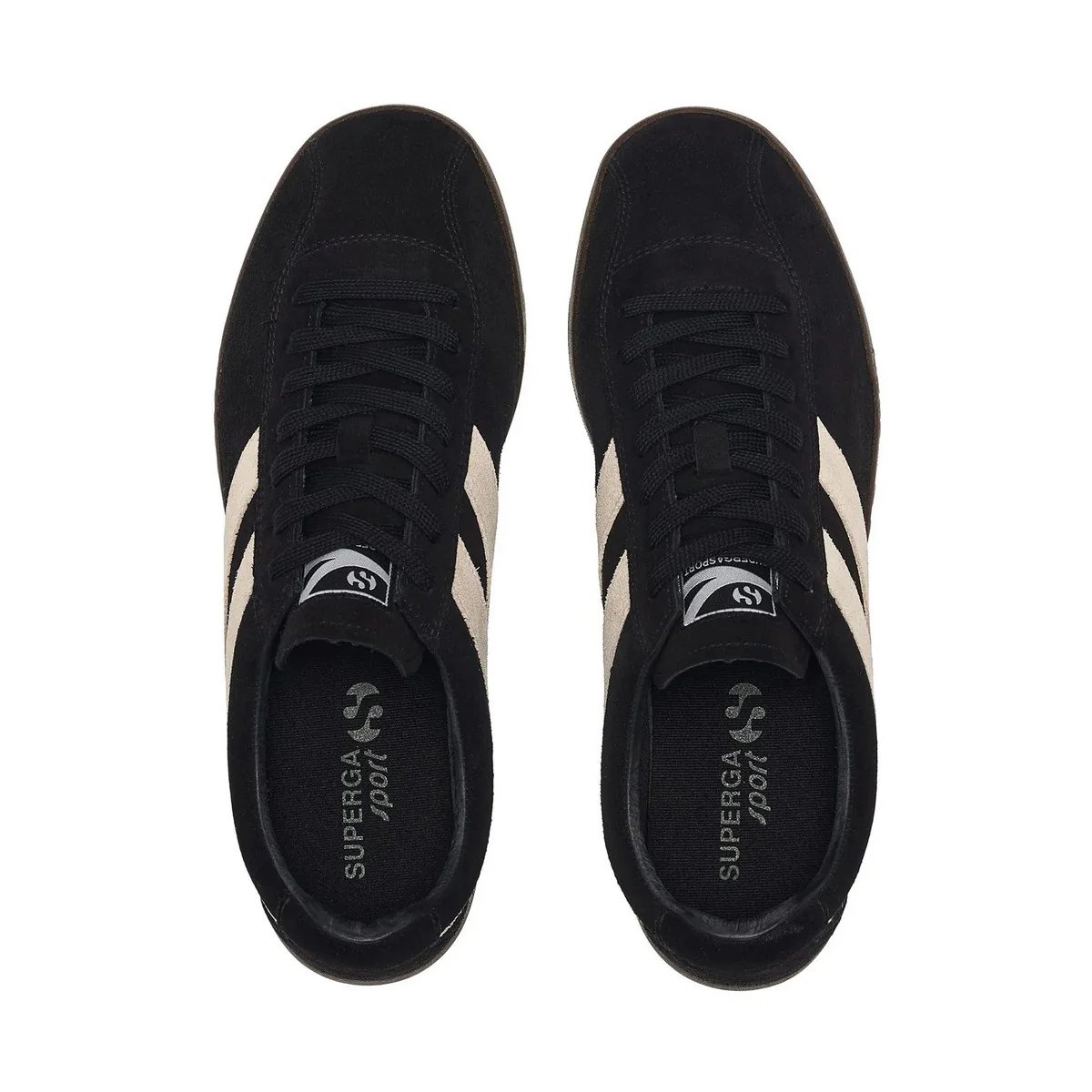 SUPERGA Sneaker Uomo 1960 CAPRI S71474W AOX Black-White Mastice- - Image 3