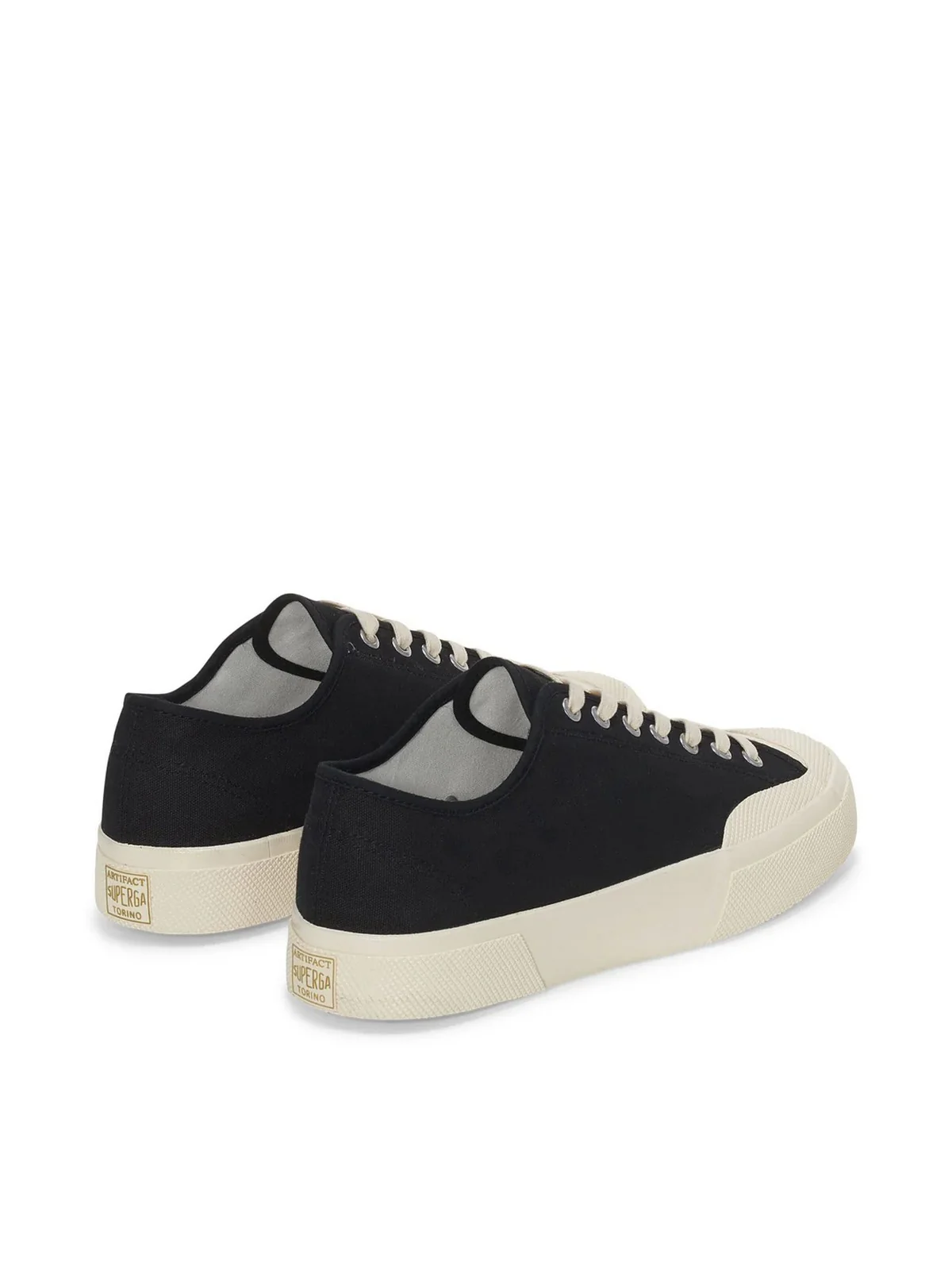 SUPERGA Sneaker Uomo 2432 WORKS LOW CUT COTTON CANV S51347W A0U Nero - Image 3