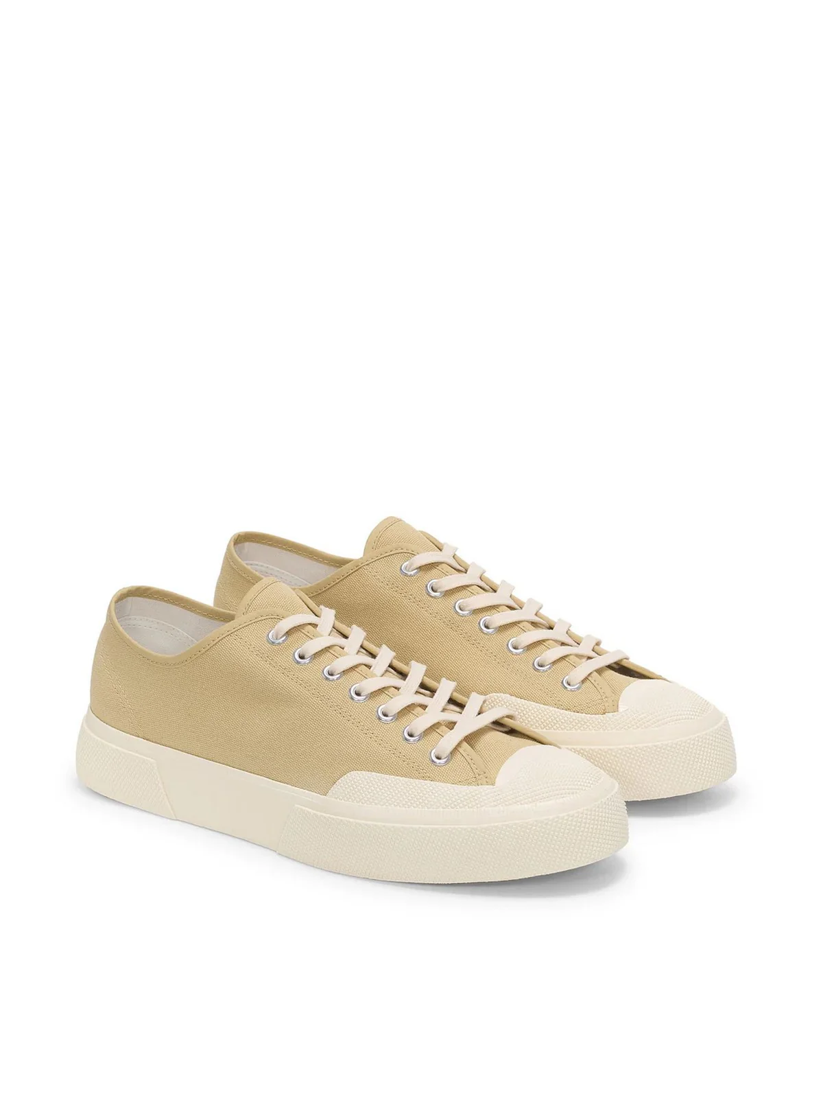 SUPERGA Sneaker Uomo 2432 WORKS LOW CUT COTTON CANV S51347W A6P Beige - Image 4