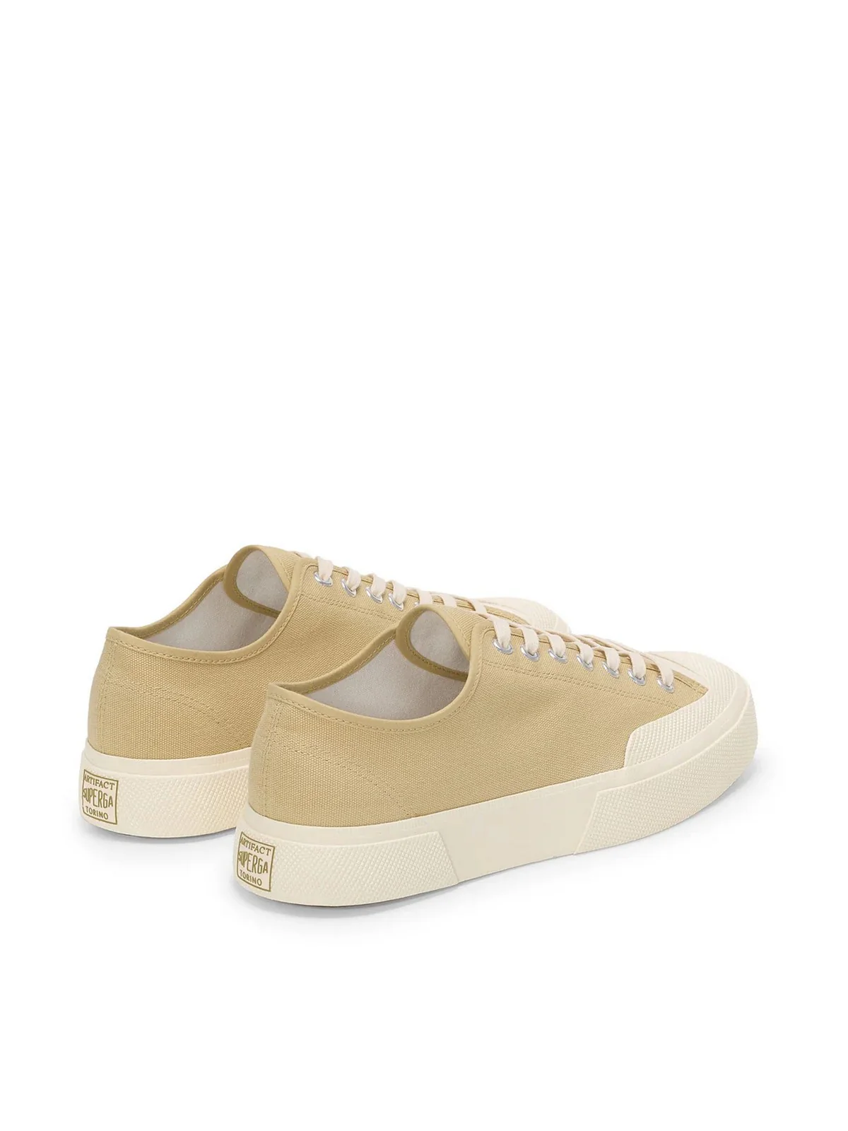 SUPERGA Sneaker Uomo 2432 WORKS LOW CUT COTTON CANV S51347W A6P Beige - Image 5