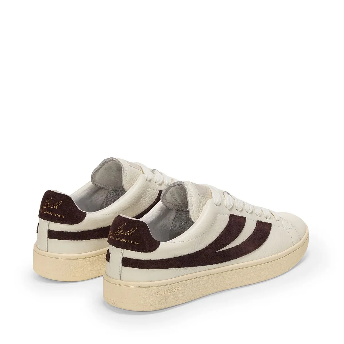 SUPERGA Sneaker Uomo 4833 LENDL S51477W A8M White Avorio-Leef Gr - Image 4