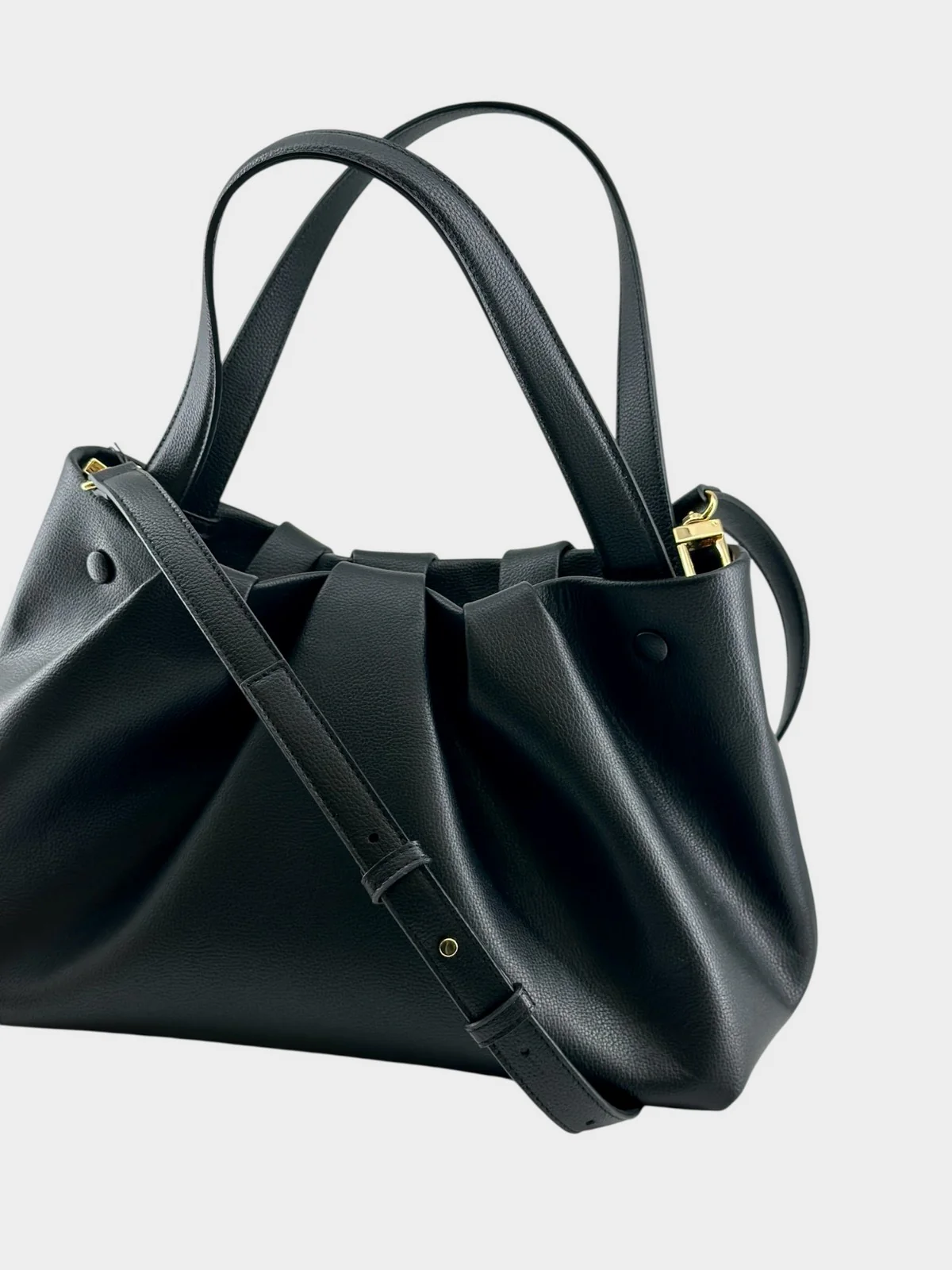 THEMOIRè Borsa Donna ATHENA BOTTOLATO CORN 261WTMA00OOBC JET BLACK - Image 5