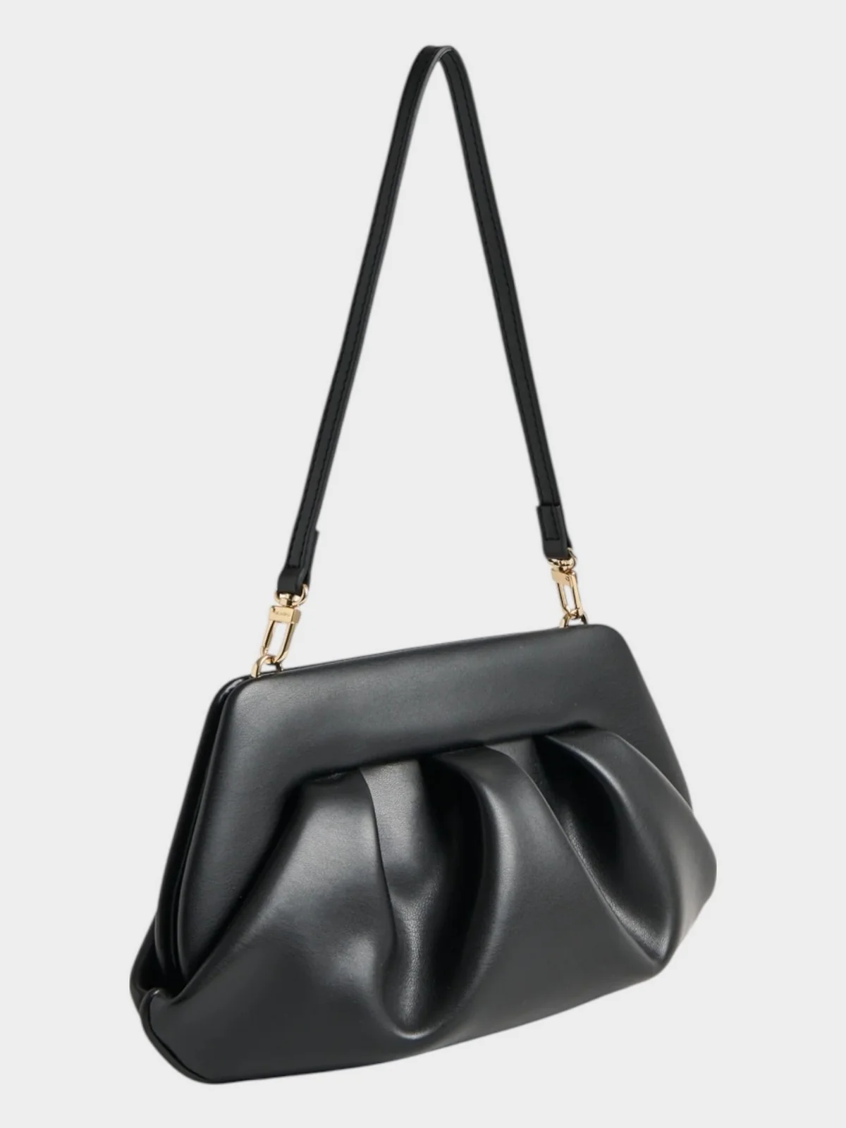 THEMOIRè Borsa Donna BIOS BAGUETTE VEGAN FABRIC NS1WTMBB0OOVF JET BLACK - Image 3