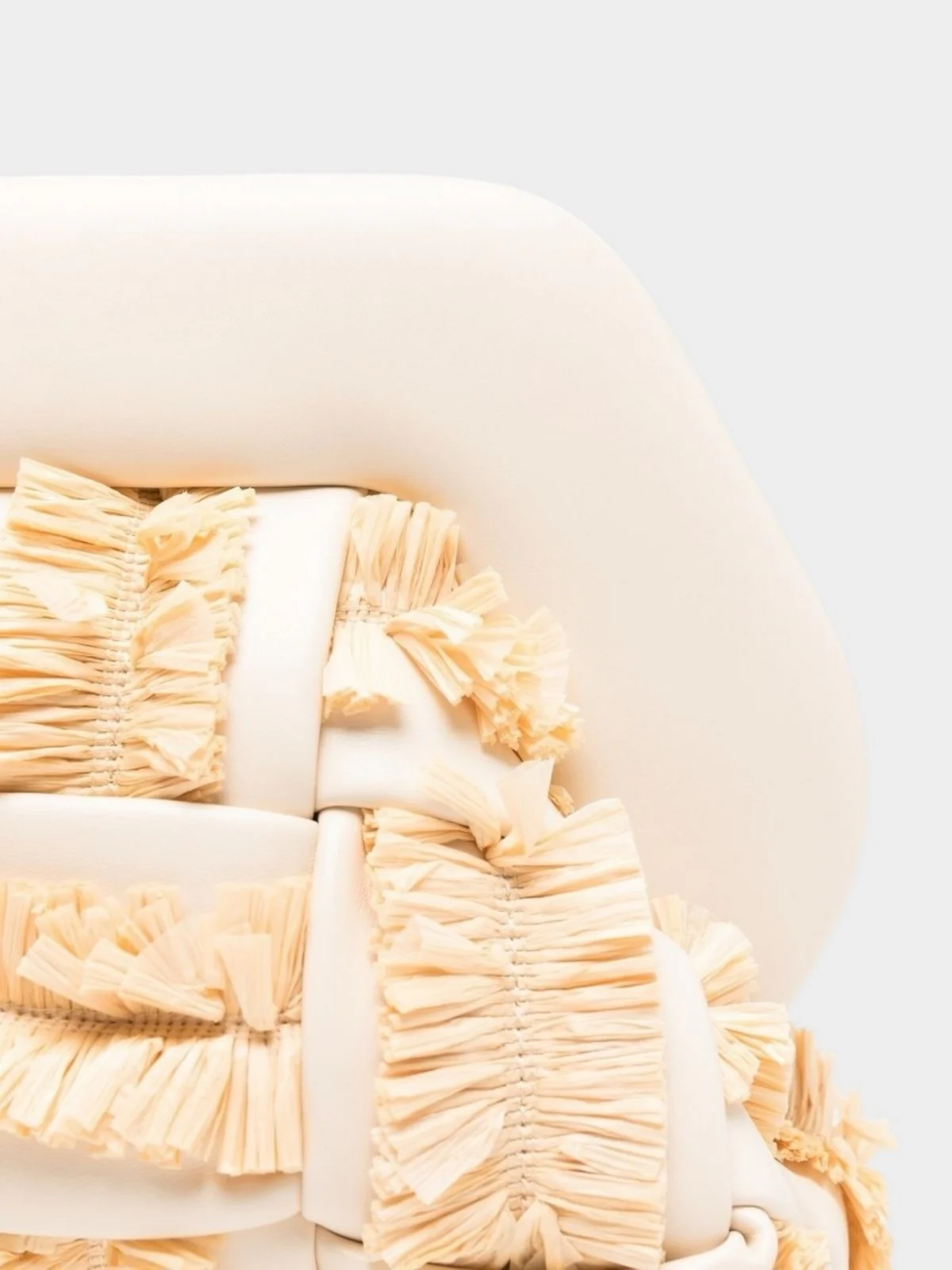 THEMOIRè Borsa Donna BIOS INTRECCIO RAFIA 261WTMB00OIRA BUTTER CREAM-RUTABAGA - Image 4