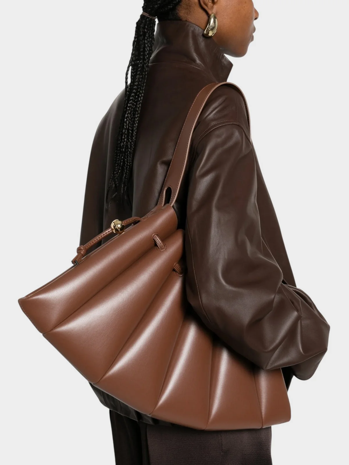 THEMOIRè Borsa Donna CALIPSO VEGAN FABRIC 261WTMC00OOVF FRIAR BROWN FRIAR BROWN - Image 2