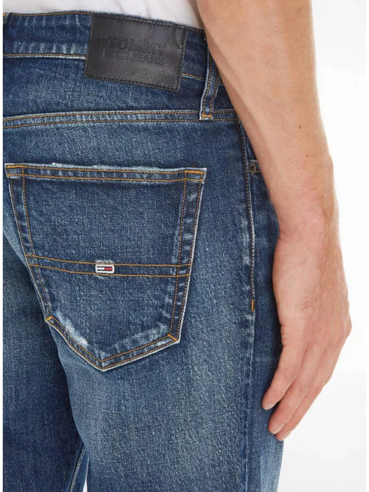 TOMMY HILFIGER Jeans Uomo  DM0DM16650 1BK Blu - Image 5