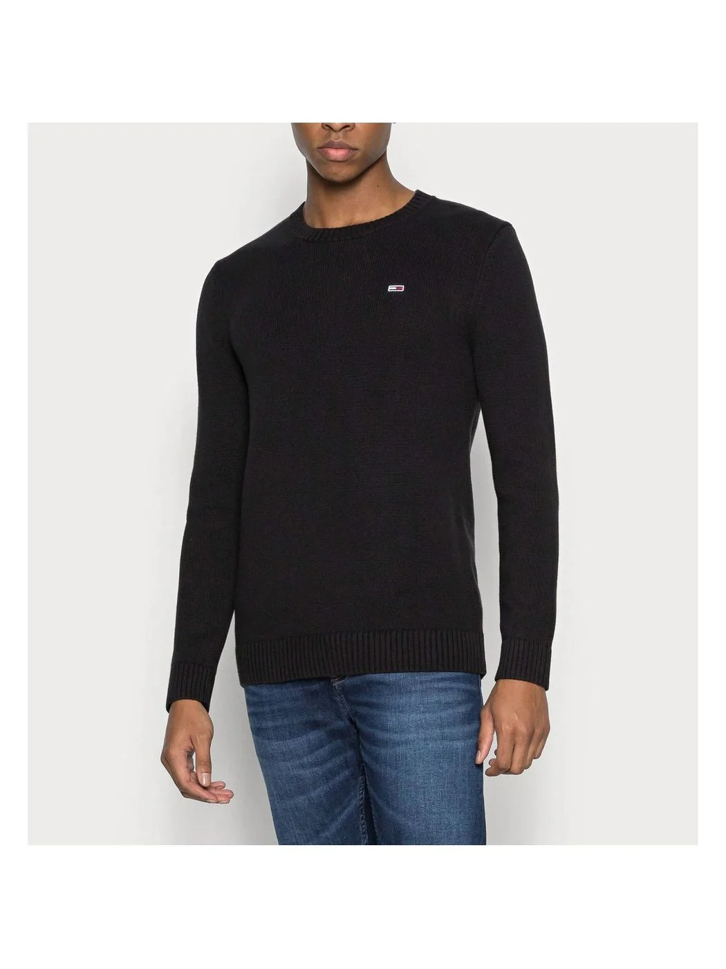 TOMMY HILFIGER Maglione Uomo DM0DM11856 BDS Nero - Image 2