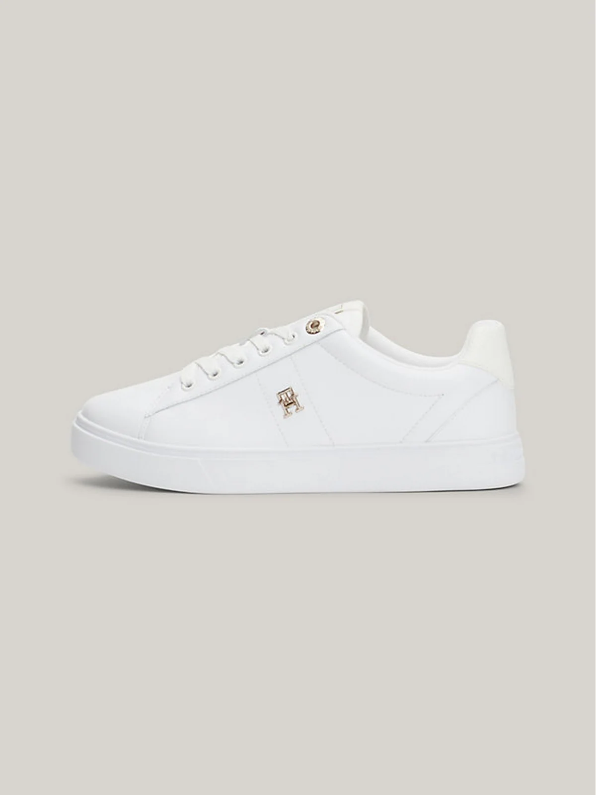TOMMY HILFIGER Sneaker Donna  FW0FW07685 YBS Bianco - Image 4