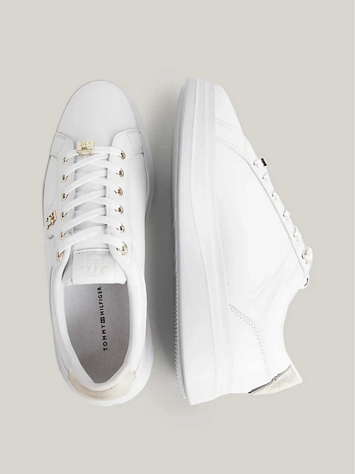 TOMMY HILFIGER Sneaker Donna  FW0FW07780 0K7 Bianco - Image 4