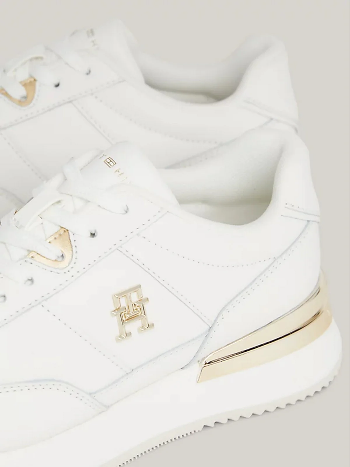 TOMMY HILFIGER Sneaker Donna  FW0FW07830 YBL Beige - Image 4