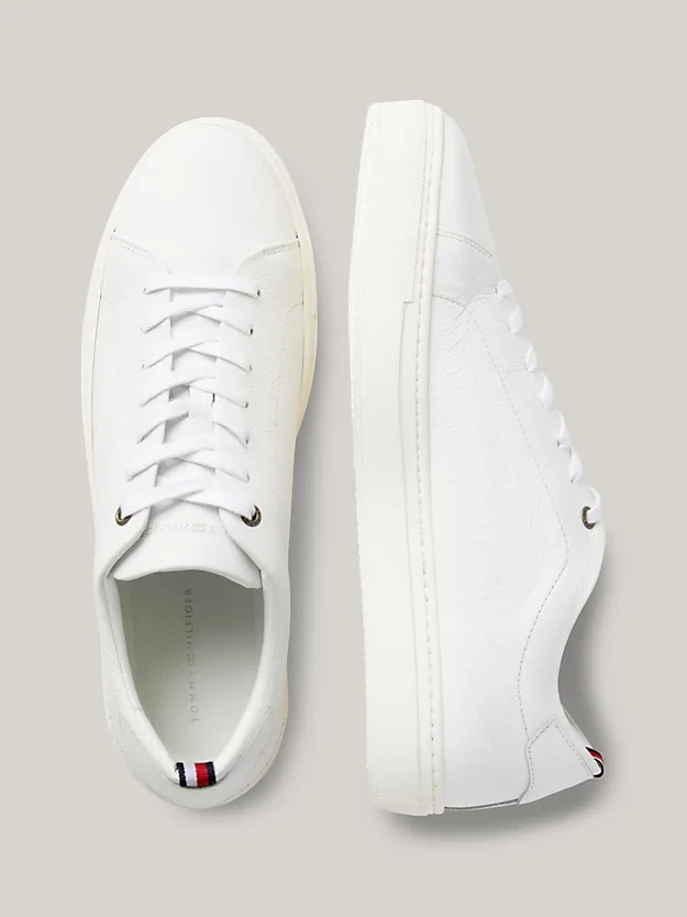 TOMMY HILFIGER Sneaker Uomo  FM0FM04893 YBS Bianco - Image 5