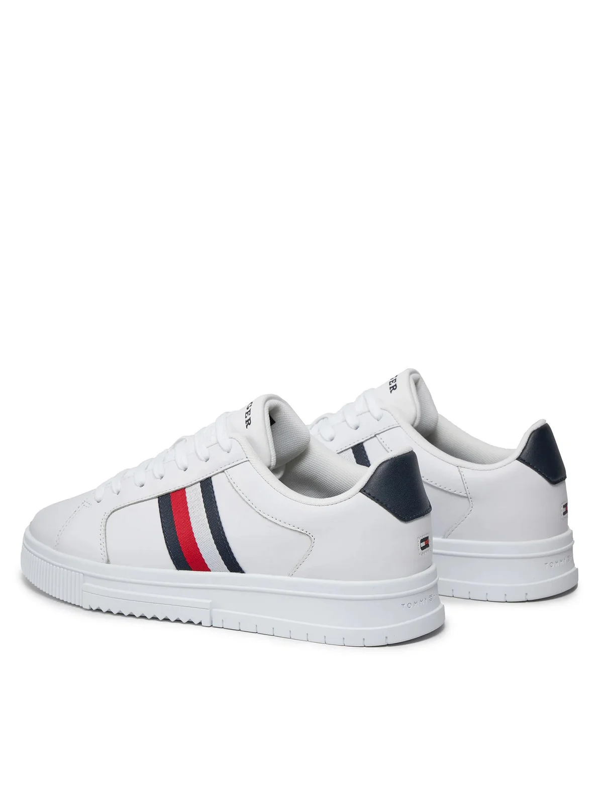 TOMMY HILFIGER Sneaker Uomo  FM0FM04895 YBS Bianco - Image 2