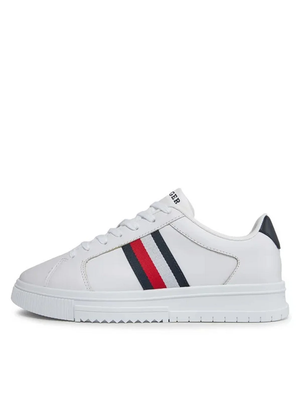 TOMMY HILFIGER Sneaker Uomo  FM0FM04895 YBS Bianco - Image 4