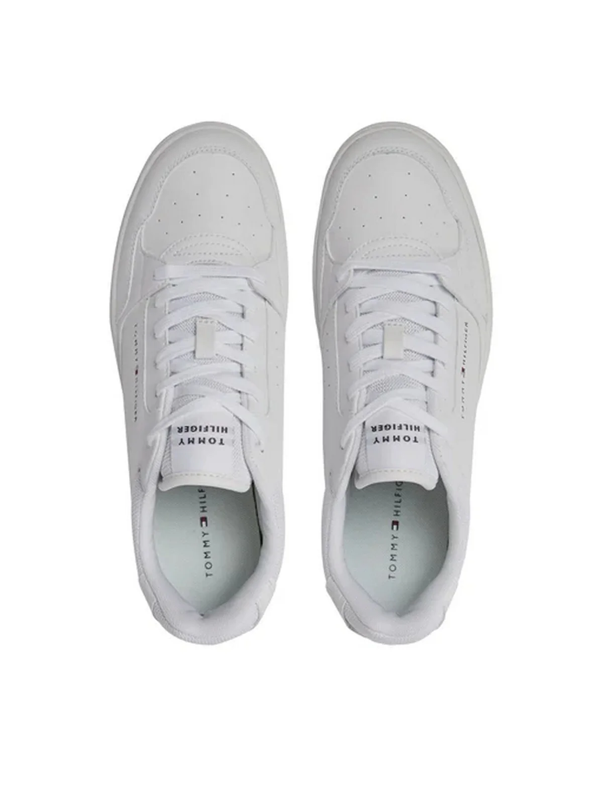 TOMMY HILFIGER Sneaker Uomo  FM0FM05040 YBS Bianco - Image 3